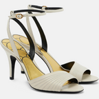 The Vivian Ribbed Stiletto Sandal
