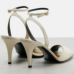 The Vivian Ribbed Stiletto Sandal