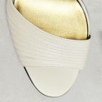 The Vivian Ribbed Stiletto Sandal