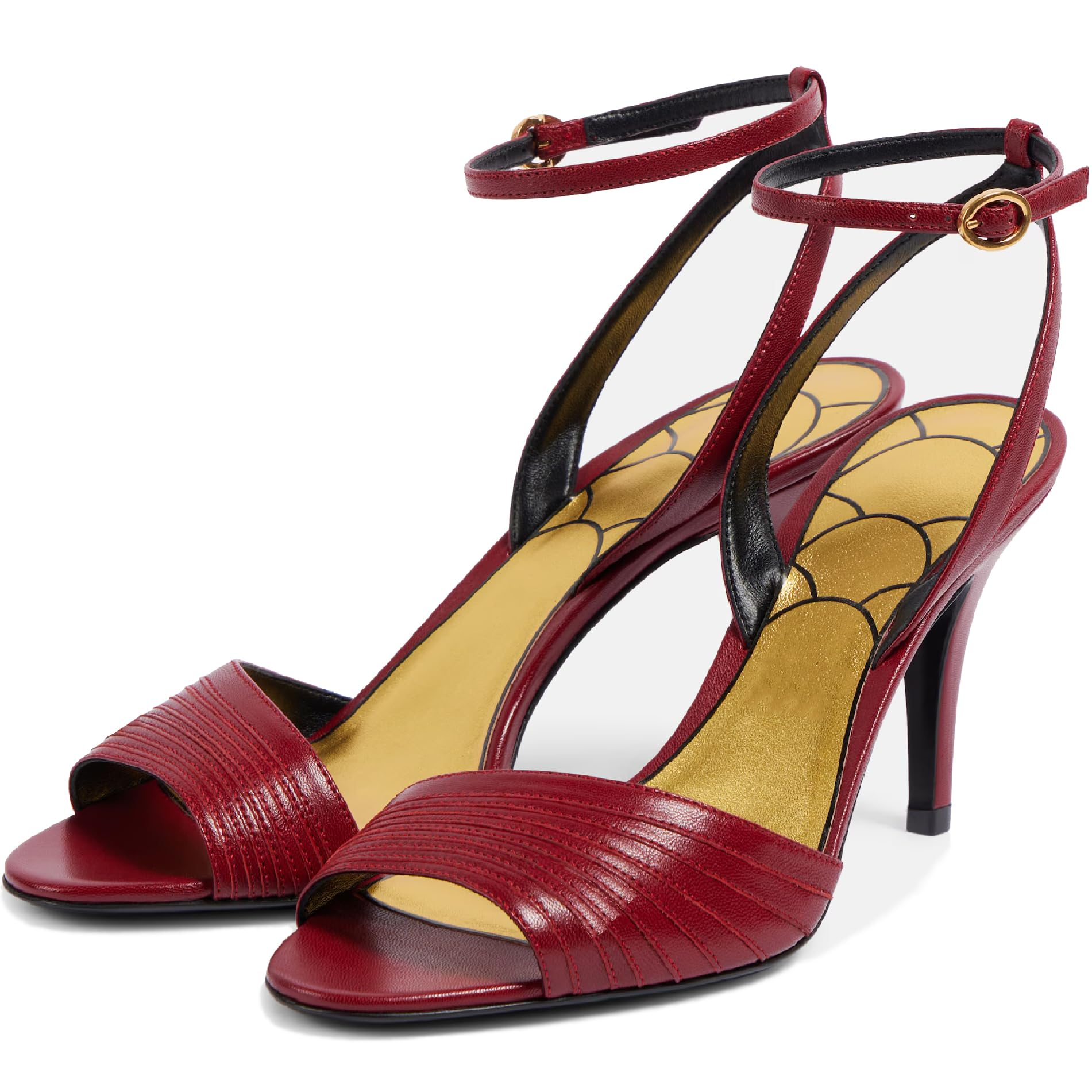The Vivian Ribbed Stiletto Sandal