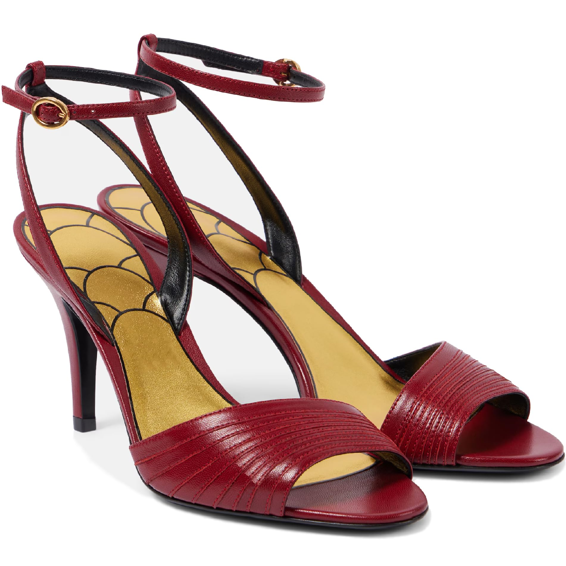 The Vivian Ribbed Stiletto Sandal