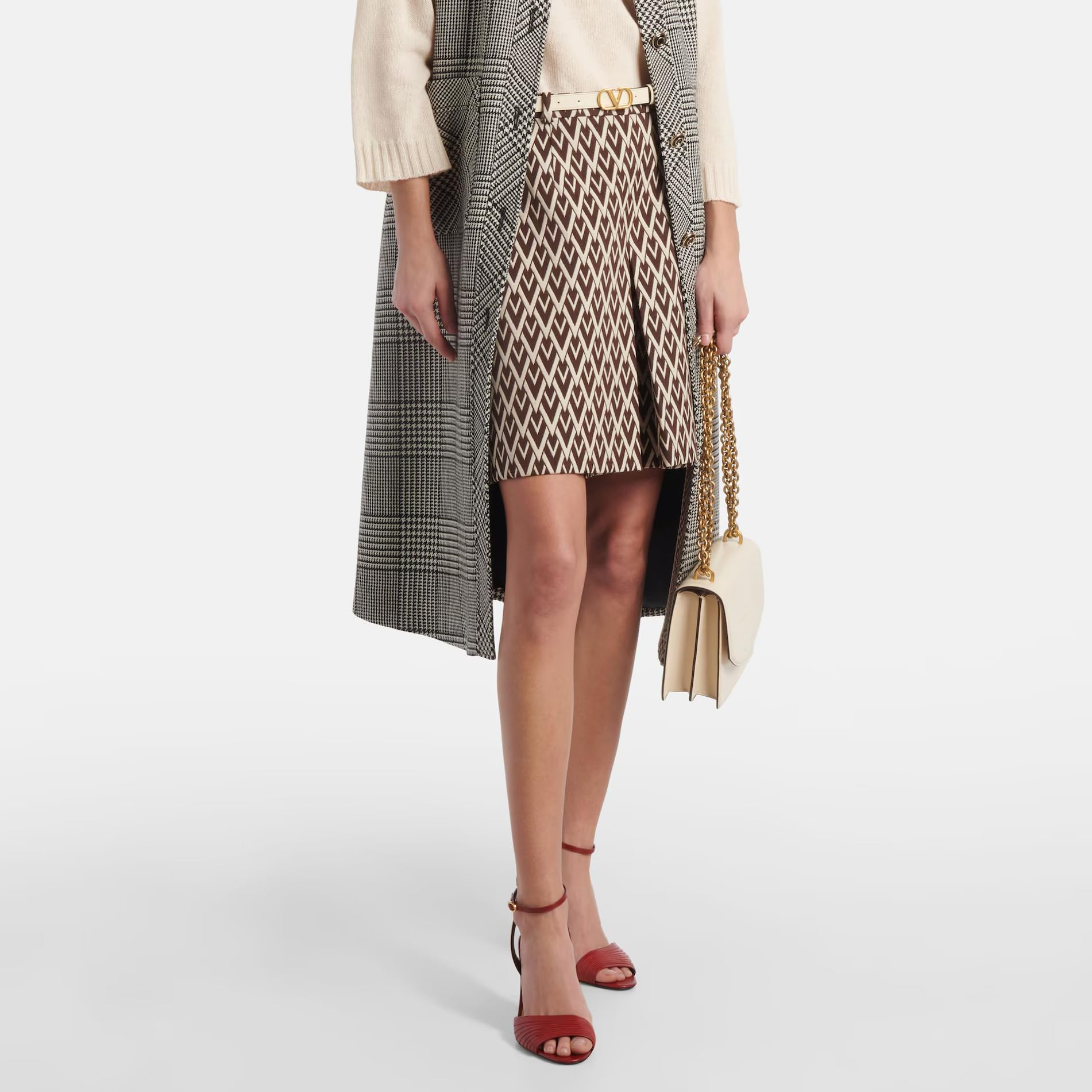 The Vivian Ribbed Stiletto Sandal